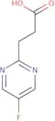 3-(5-Fluoropyrimidin-2-yl)propanoic acid