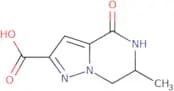 6-Methyl-4-oxo-4,5,6,7-tetrahydropyrazolo[1,5-a]pyrazine-2-carboxylic acid