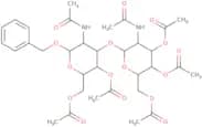Benzyl 2-(acetylamino)-2-deoxy-3-o-[3,4,6-tri-o-acetyl-2-(acetylamino)-2-deoxy-β-D-glucopyranosyl]…