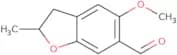 5-Methoxy-2-methyl-2,3-dihydro-1-benzofuran-6-carbaldehyde