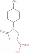 1-(4-Methylcyclohexyl)-5-oxopyrrolidine-3-carboxylic acid