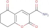 2,5-Dioxo-5,6,7,8-tetrahydro-2H-chromene-3-carboxamide