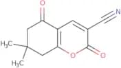 7,7-Dimethyl-2,5-dioxo-5,6,7,8-tetrahydro-2H-chromene-3-carbonitrile