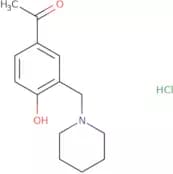 1-[4-Hydroxy-3-(piperidin-1-ylmethyl)phenyl]ethan-1-one hydrochloride