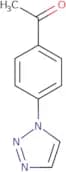 1-[4-(1H-1,2,3-Triazol-1-yl)phenyl]ethan-1-one