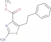 Methyl 2-amino-5-(2-phenylethyl)-1,3-thiazole-4-carboxylate