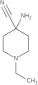 4-Amino-1-ethylpiperidine-4-carbonitrile