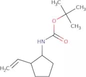 N-Boc-(+/-)-trans-2-vinyl-cyclopentyl-amine