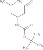tert-Butyl N-(5-methyl-1-oxohexan-3-yl)carbamate