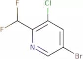 5-Bromo-3-chloro-2-(difluoromethyl)pyridine