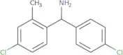 (4-Chloro-2-methylphenyl)(4-chlorophenyl)methanamine