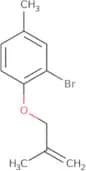 2-Bromo-4-methyl-1-[(2-methylprop-2-en-1-yl)oxy]benzene