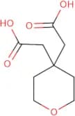2-[4-(Carboxymethyl)oxan-4-yl]acetic acid