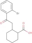 Trans-2-[2-(2-bromophenyl)-2-oxoethyl]cyclohexane-1-carboxylic acid