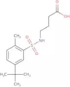 4-(5-tert-Butyl-2-methylbenzenesulfonamido)butanoic acid