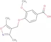 4-[(3,5-Dimethyl-1,2-oxazol-4-yl)methoxy]-3-methoxybenzoic acid