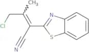 2-(1,3-Benzothiazol-2-yl)-4-chloro-3-methylbut-2-enenitrile