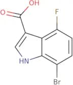 7-Bromo-4-fluoro-1H-indole-3-carboxylic acid