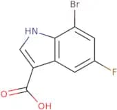 7-Bromo-5-fluoro-1H-indole-3-carboxylic acid