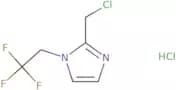 2-(Chloromethyl)-1-(2,2,2-trifluoroethyl)-1H-imidazole hydrochloride