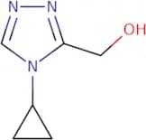 (4-Cyclopropyl-4H-1,2,4-triazol-3-yl)methanol