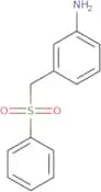 3-[(Benzenesulfonyl)methyl]aniline