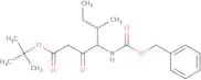 (4S,5S)-tert-Butyl 4-(((benzyloxy)carbonyl)amino)-5-methyl-3-oxoheptanoate