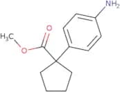 Methyl 1-(4-aminophenyl)cyclopentane-1-carboxylate