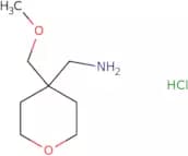 [4-(Methoxymethyl)oxan-4-yl]methanamine hydrochloride