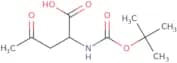 2-{[(tert-Butoxy)carbonyl]amino}-4-oxopentanoic acid