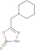 5-(Piperidin-1-ylmethyl)-1,3,4-oxadiazole-2-thiol