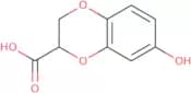 7-Hydroxy-2,3-dihydro-1,4-benzodioxine-2-carboxylic acid
