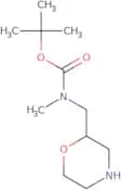 tert-Butyl methyl(morpholin-2-ylmethyl)carbamate