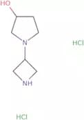 1-(Azetidin-3-yl)pyrrolidin-3-ol dihydrochloride