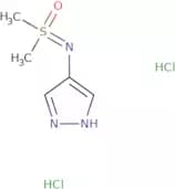 N-​(Dimethyloxido-​λ4-​sulfanylidene)​-1H-​pyrazol-​4-​amine hydrochloride