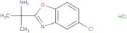 2-(5-Chloro-1,3-benzoxazol-2-yl)propan-2-amine hydrochloride