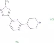 4-(1-Methyl-1H-pyrazol-4-yl)-2-(piperidin-4-yl)pyrimidine dihydrochloride