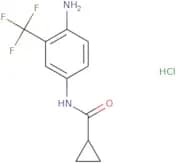 N-[4-Amino-3-(trifluoromethyl)phenyl]cyclopropanecarboxamide hydrochloride