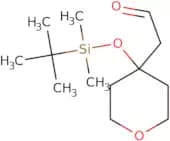 2-{4-[(tert-Butyldimethylsilyl)oxy]oxan-4-yl}acetaldehyde