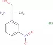 2-Amino-2-(3-nitrophenyl)propan-1-ol hydrochloride