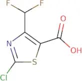 2-Chloro-4-(difluoromethyl)-1,3-thiazole-5-carboxylic acid