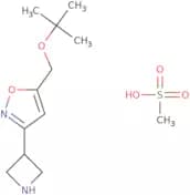 3-(Azetidin-3-yl)-5-[(tert-butoxy)methyl]-1,2-oxazole methanesulfonic acid