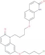7-(4-Chlorobutoxy)-1-{4-[(2-oxo-1,2-dihydroquinolin-7-yl)oxy]butyl}-1,2-dihydroquinolin-2-one