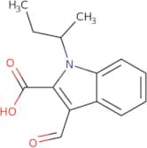 1-(Butan-2-yl)-3-formyl-1H-indole-2-carboxylic acid