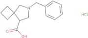 6-Benzyl-6-azaspiro[3.4]octane-8-carboxylic acid hydrochloride