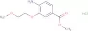 Methyl 4-amino-3-(2-methoxyethoxy)benzoate hydrochloride