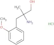 2-Amino-3-(2-methoxyphenyl)-2-methylpropan-1-ol hydrochloride