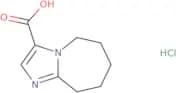 5H,6H,7H,8H,9H-Imidazo[1,2-a]azepine-3-carboxylic acid hydrochloride