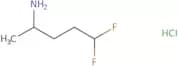 5,5-Difluoropentan-2-amine hydrochloride