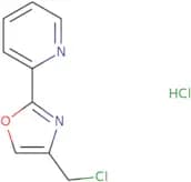 2-[4-(Chloromethyl)-1,3-oxazol-2-yl]pyridine hydrochloride